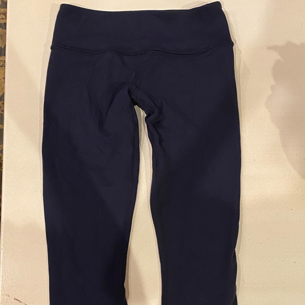 Lululemon leggings - midrise, reversible, new